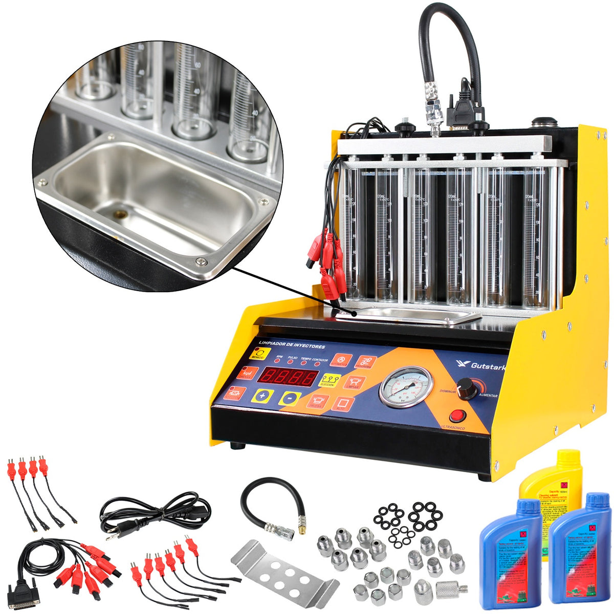 Laboratorio Inyectores 6 Cilindros Con Tina Ultrasonica