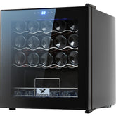 Cava Vinos Enfriador 19 Botellas Moderno Pantalla 60 Lts