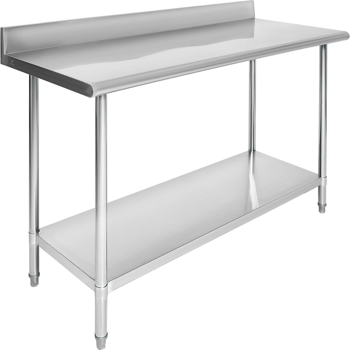 Mesa Trabajo Pared Acero Inoxidable Ajustable 150x60 Cm