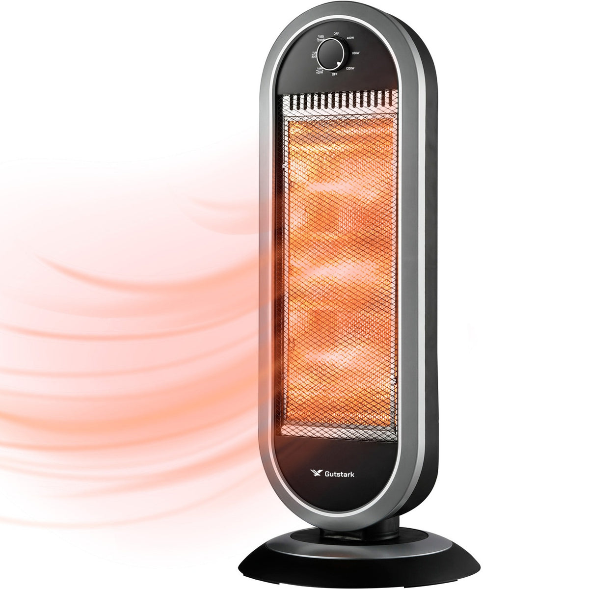 Calefactor Halogeno Oscilacion 90° 6 Ajustes Electrico 1200w