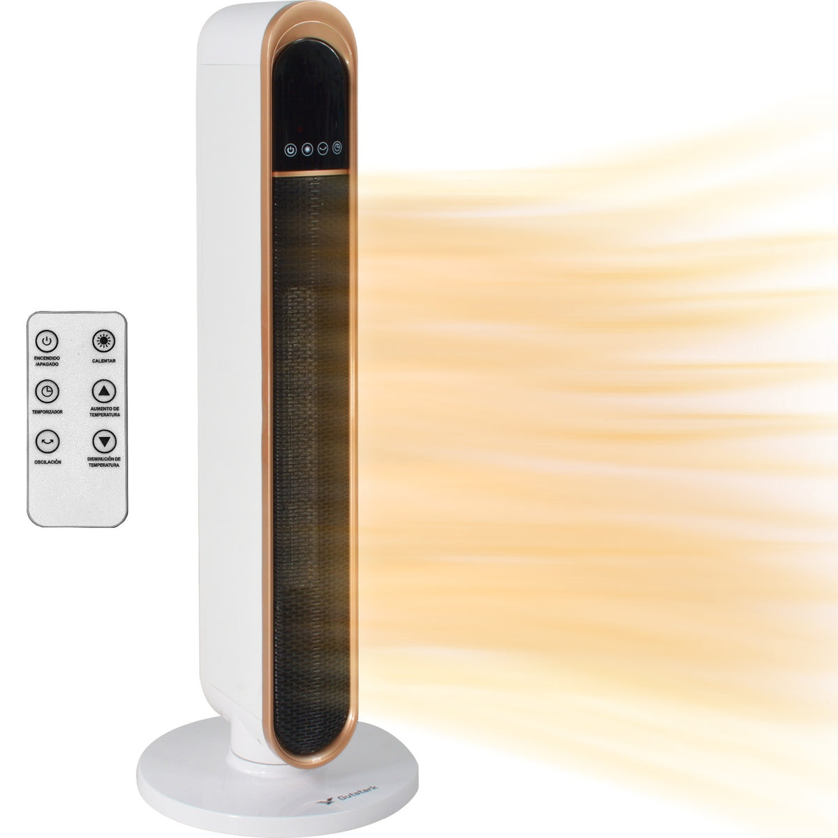 Calefactor Electrico Ceramico De Torre 1500w Control Remoto