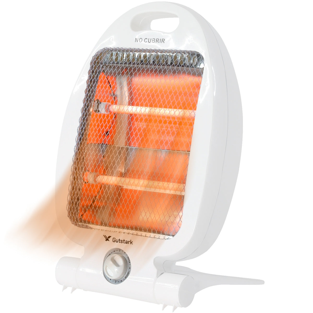 Calefactor Electrico 800 W 2 Niveles Calefaccion Color Blanco