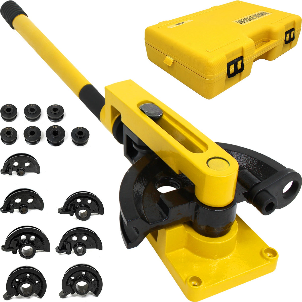 Dobladora Tubo Manual Set 3/8 A 1 Pulgada Industrial