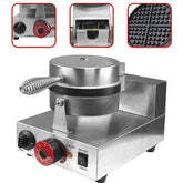 Wafflera Electrica Industrial Antiadherente 1000w 300° C