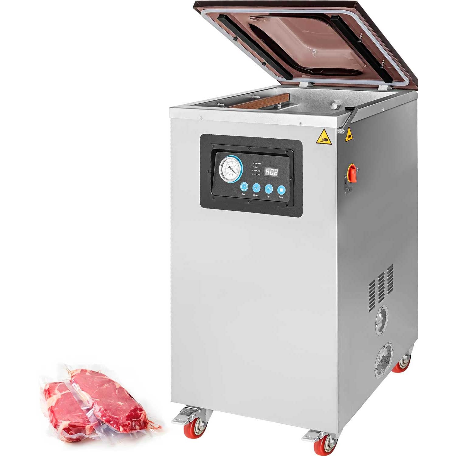 Empacadora Industrial Doble Selladora Alto Vacio 40cm