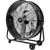 Ventilador Industrial Piso Metal Negro 180 W 3 Controles