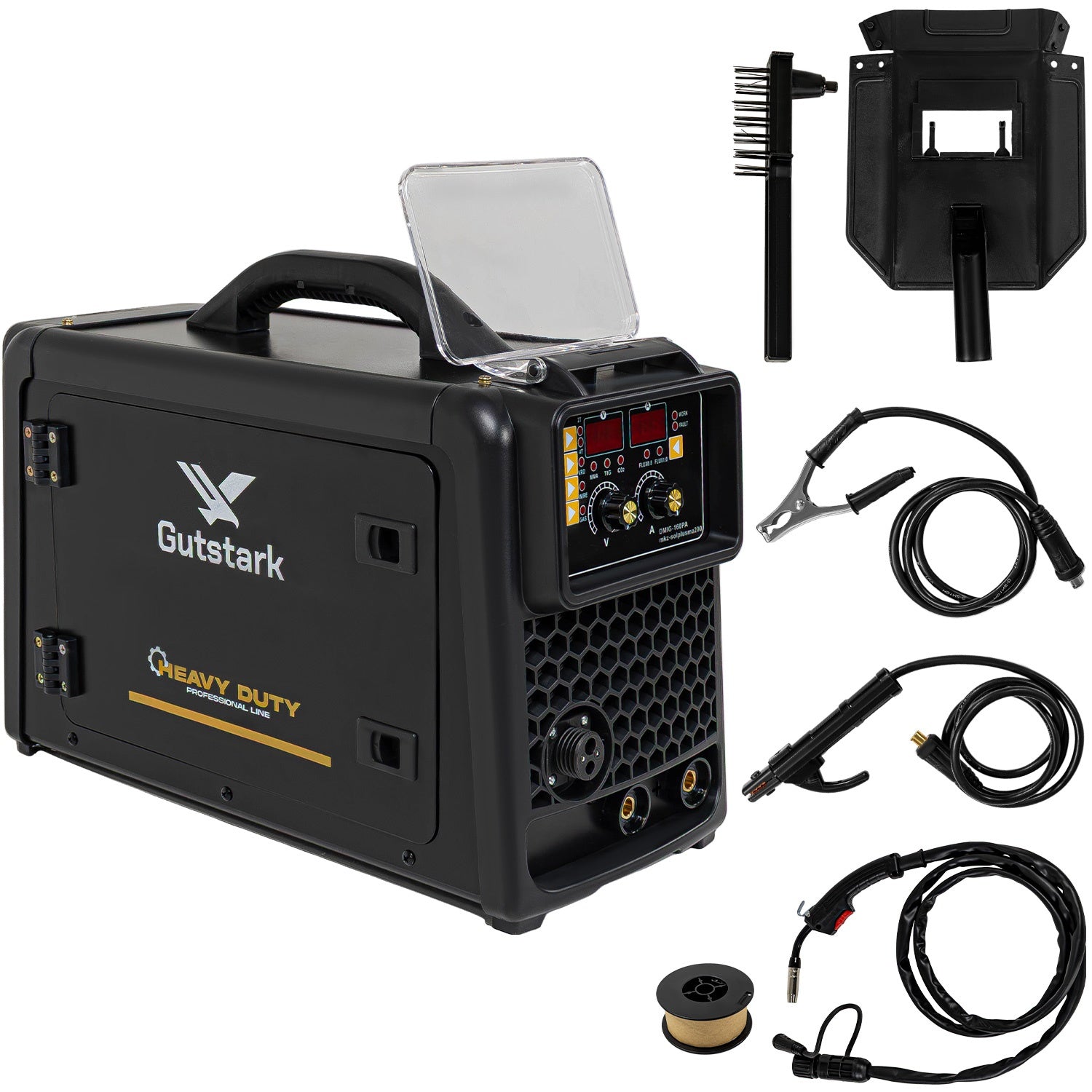 Soldadora Micro Alambre 200a Heavy Duty Igbt Mma Mig Tig Co2