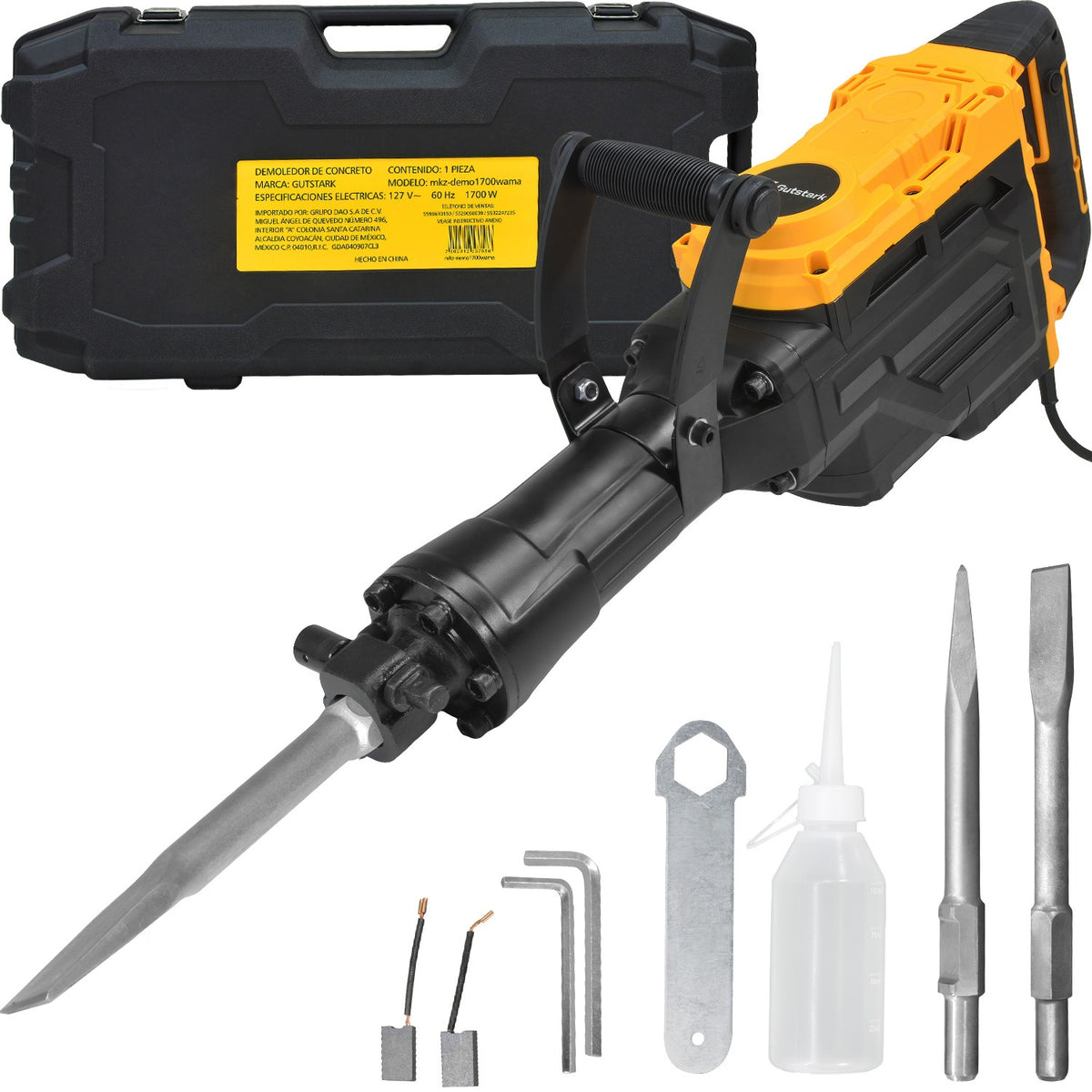 Demoledor Rompedor Concreto Electrico 1700w