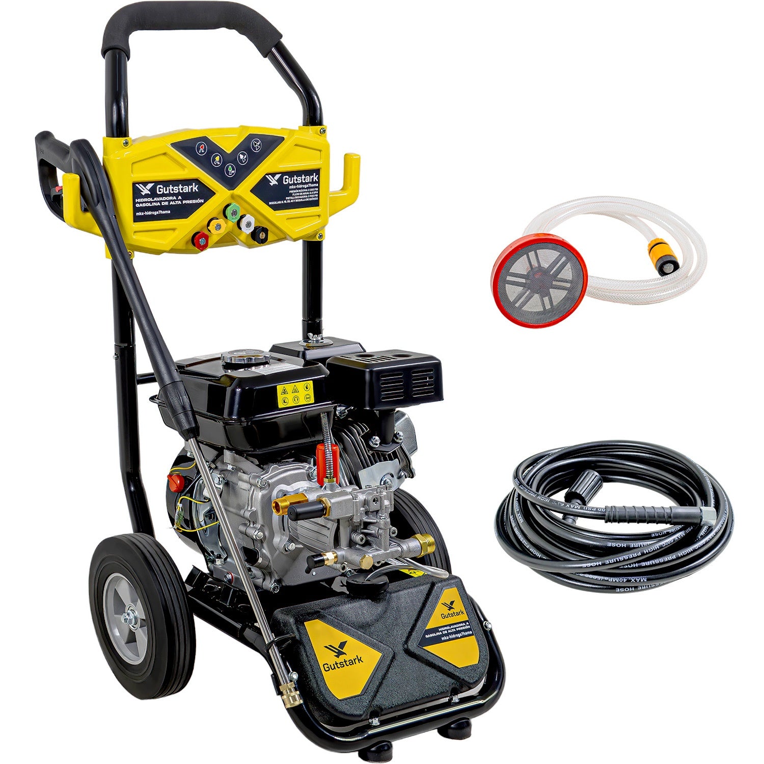 Hidrolavadora Industrial Motor A Gasolina 2200 Psi 7 Hp