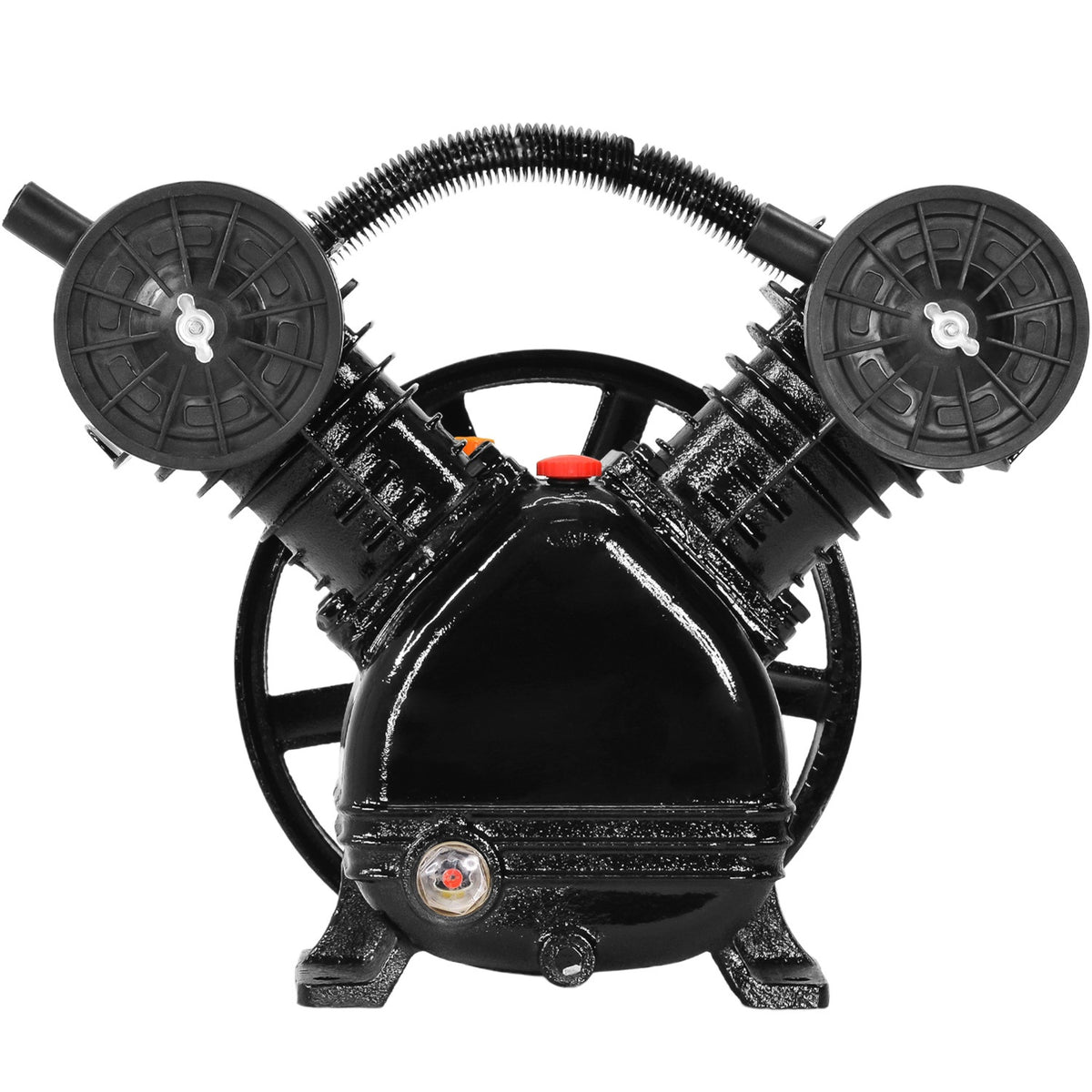 Cabezal Para Compresor 3hp 2 Cilindros En W 115 Psi 1050 Rpm