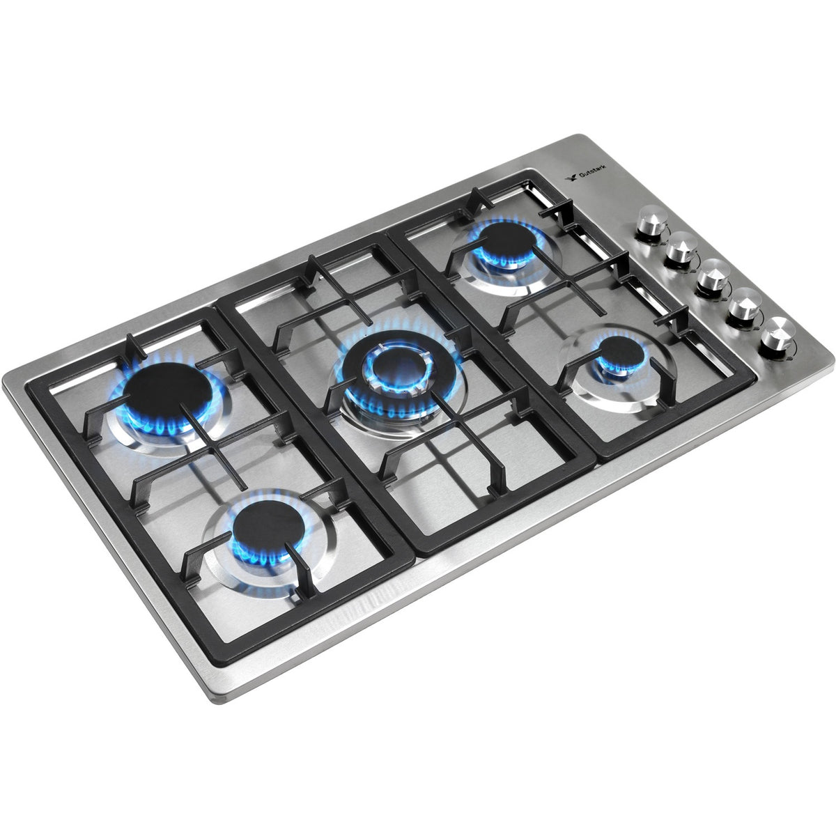 Parrilla de Acero Inoxidable 5 Quemadores