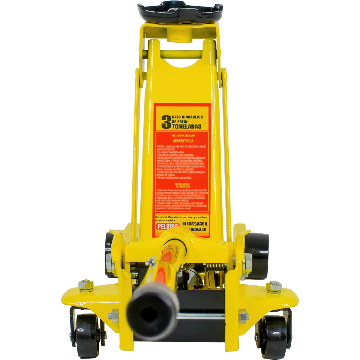 Gato Patin Hidráulico 3 Toneladas Uso Rudo