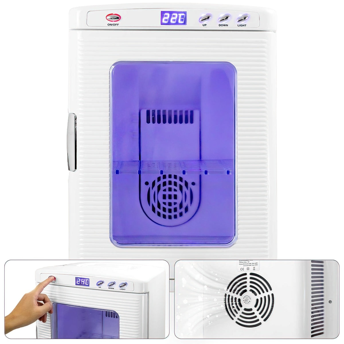 Incubadora Huevos Reptiles 5 A 60° C Corriente Ac Dc