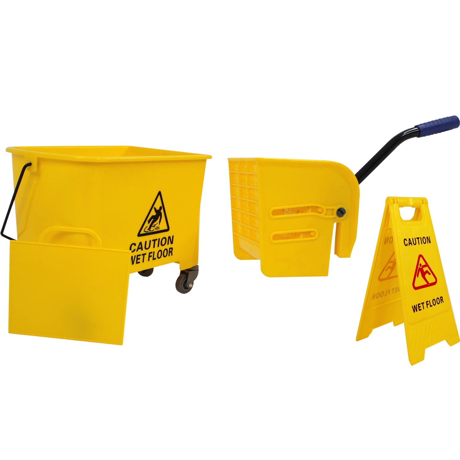 Cubeta Exprimidora Carrito 20 Lt Litros Plastico Ruedas