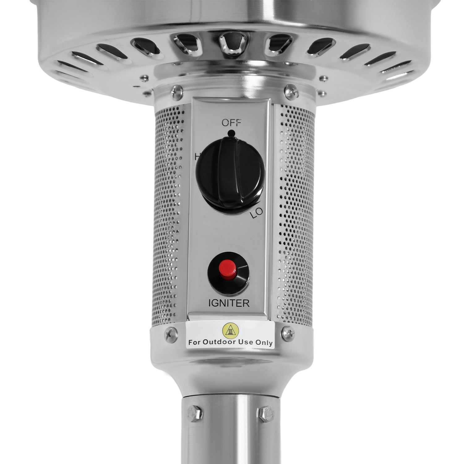 Calefactor Exterior Gas Lp Acero Inox Calenton Hongo Patio