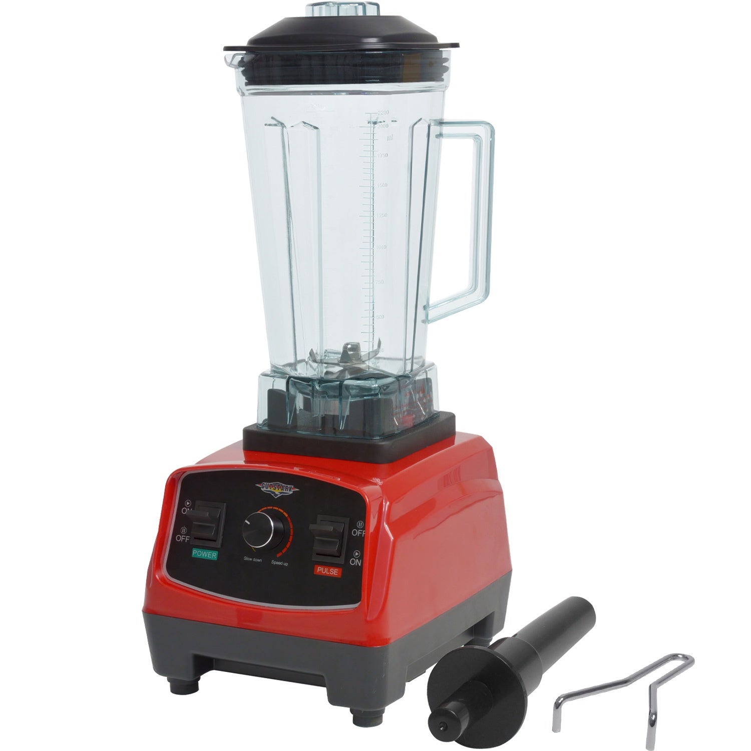 Licuadora Profesional 1500w 2.2l Blender Industrial 6 Aspas