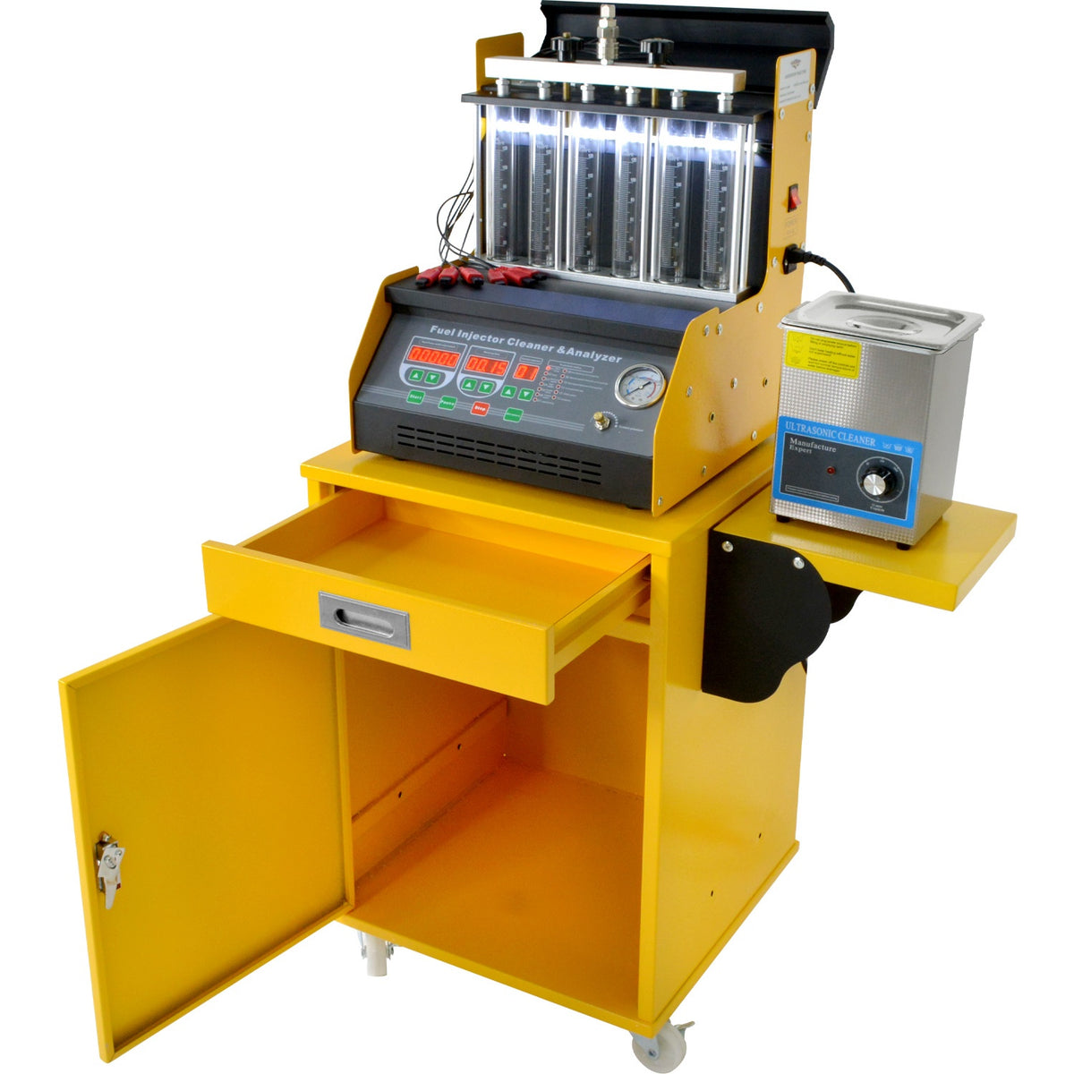 Laboratorio Inyectores 6 Cilindros Tina Ultrasonica Limpieza