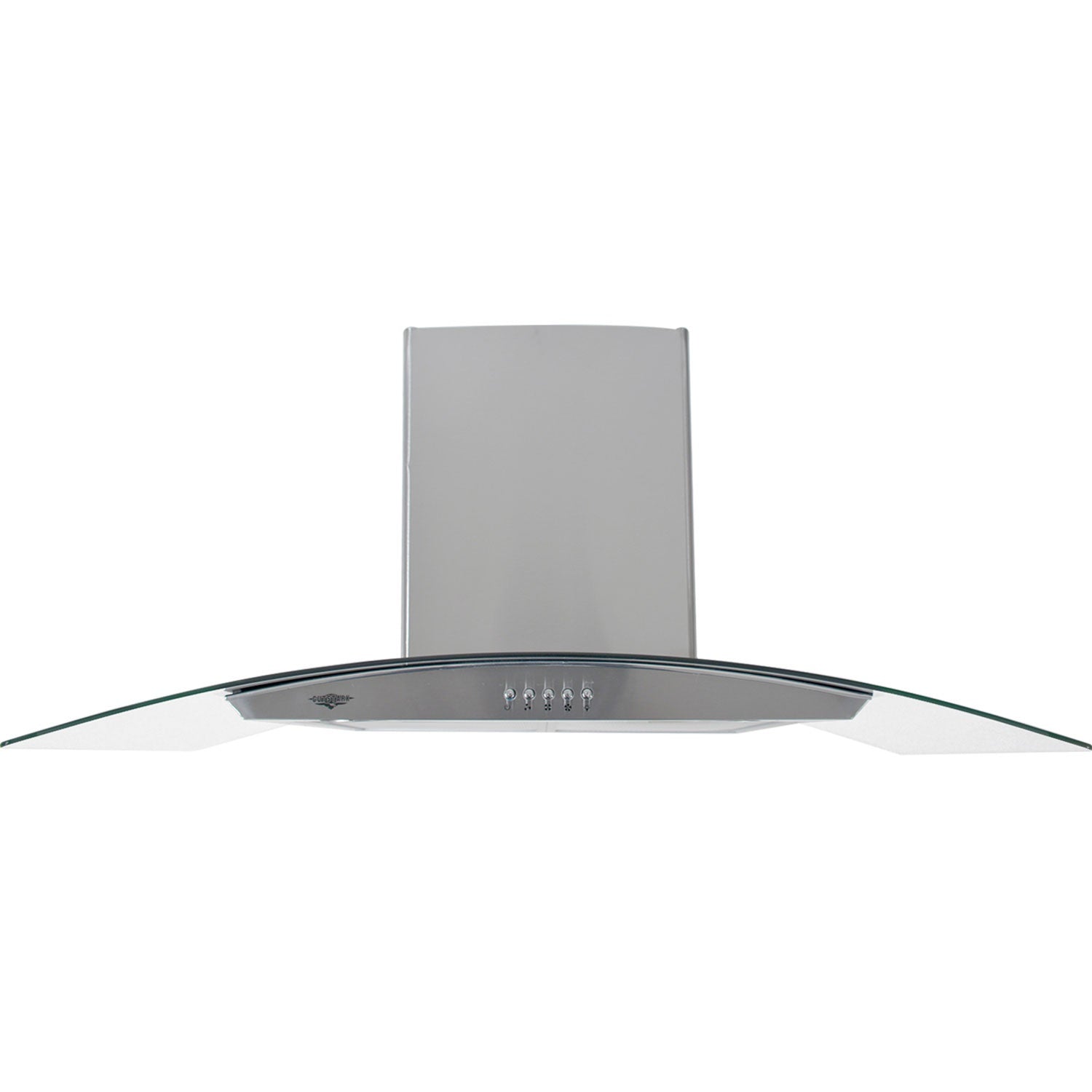 Campana Extractora Cocina 900mm Cristal Templado Acero Inox