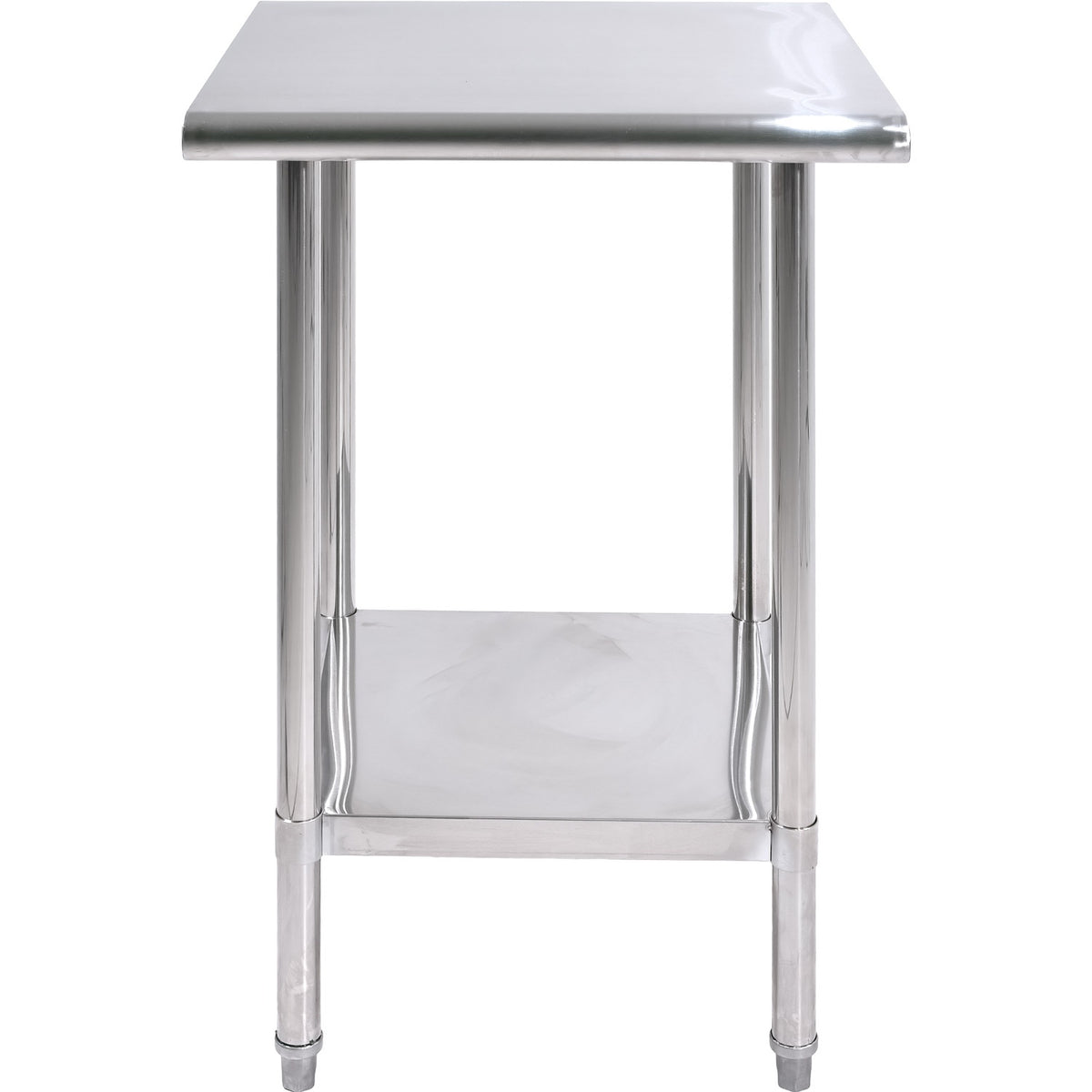 Mesa Isla Trabajo Acero Inoxidable Pasteur 60x60x90