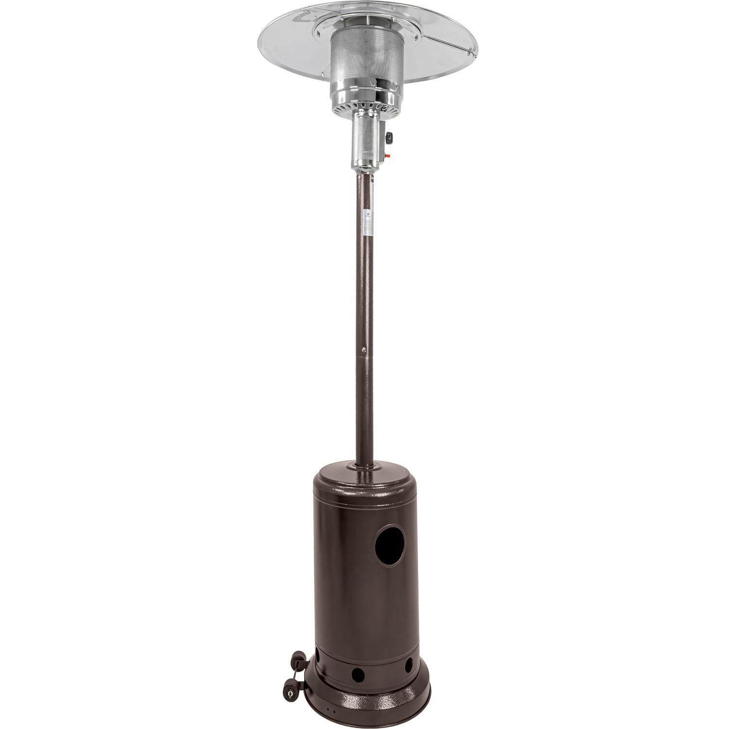 Calefactor Exterior Gas Lp Acero Inox Calenton Hongo Patio Color Café