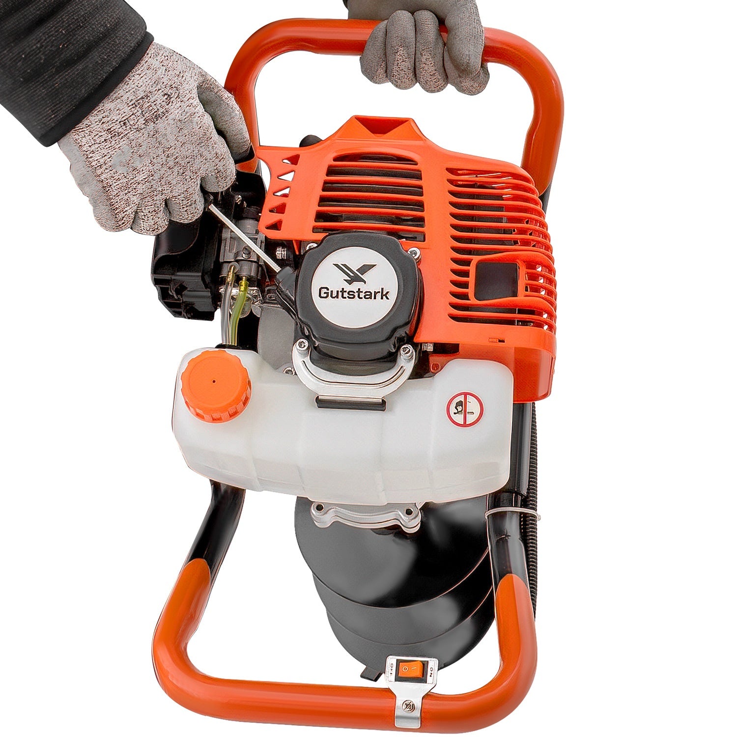 Motoperforadora Ahoyadora 3 Brocas 49cc 2.4hp 6500rpm