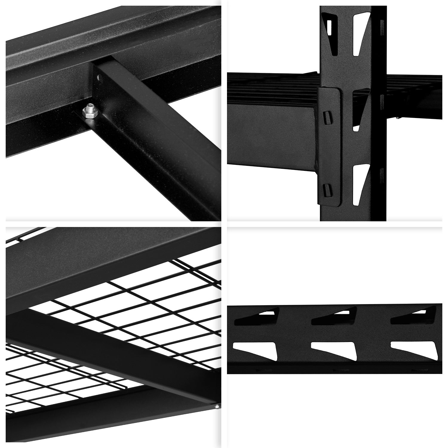 Rack Anaquel Industrial Acero 2177 Kilogramos 8 Viguetas