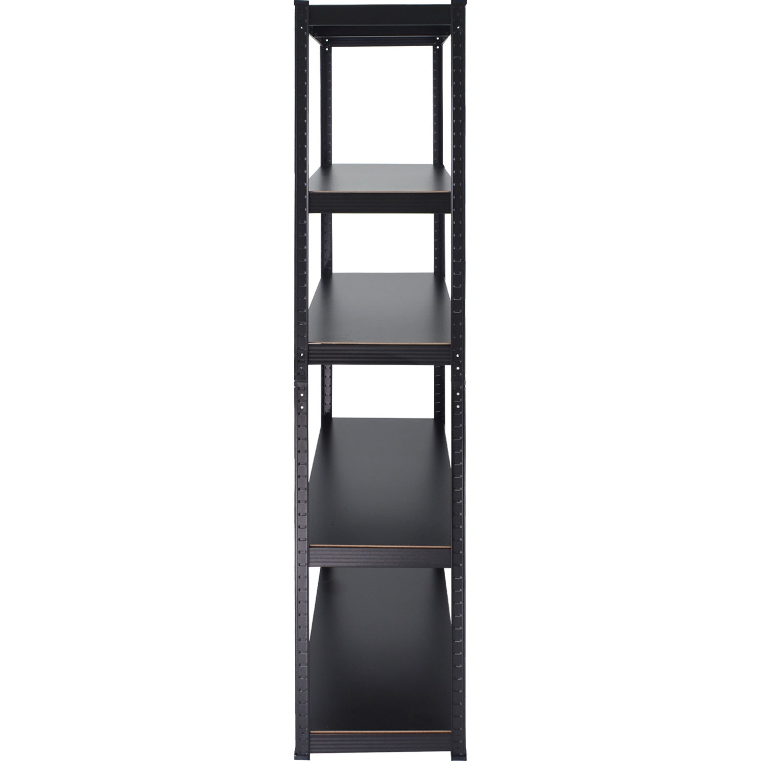 Estante Anaquel Rack Repisas 5 Niveles Metalico 180x39x89 Cm Color Negro