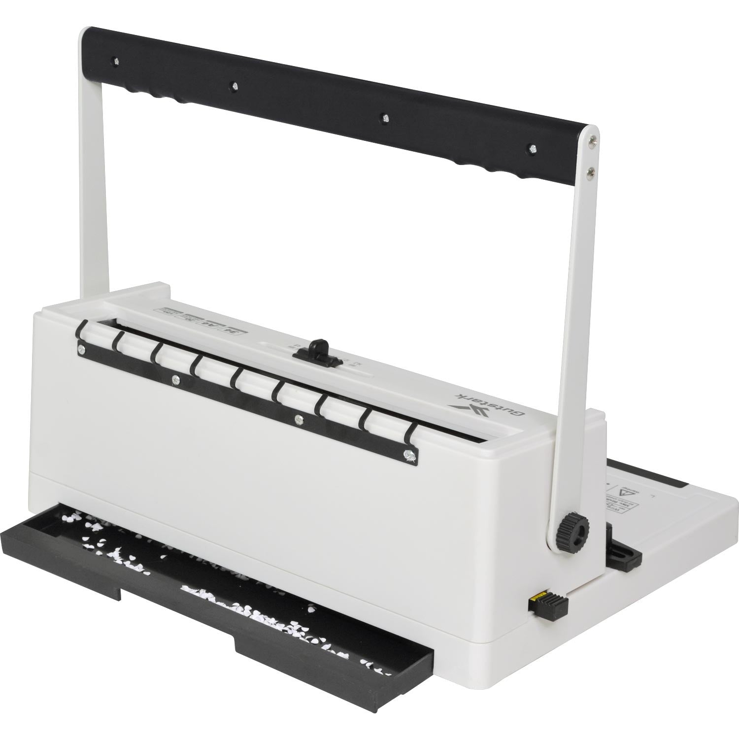 Engargoladora Perforadora Ajustable 120 Hojas 34 Ojales