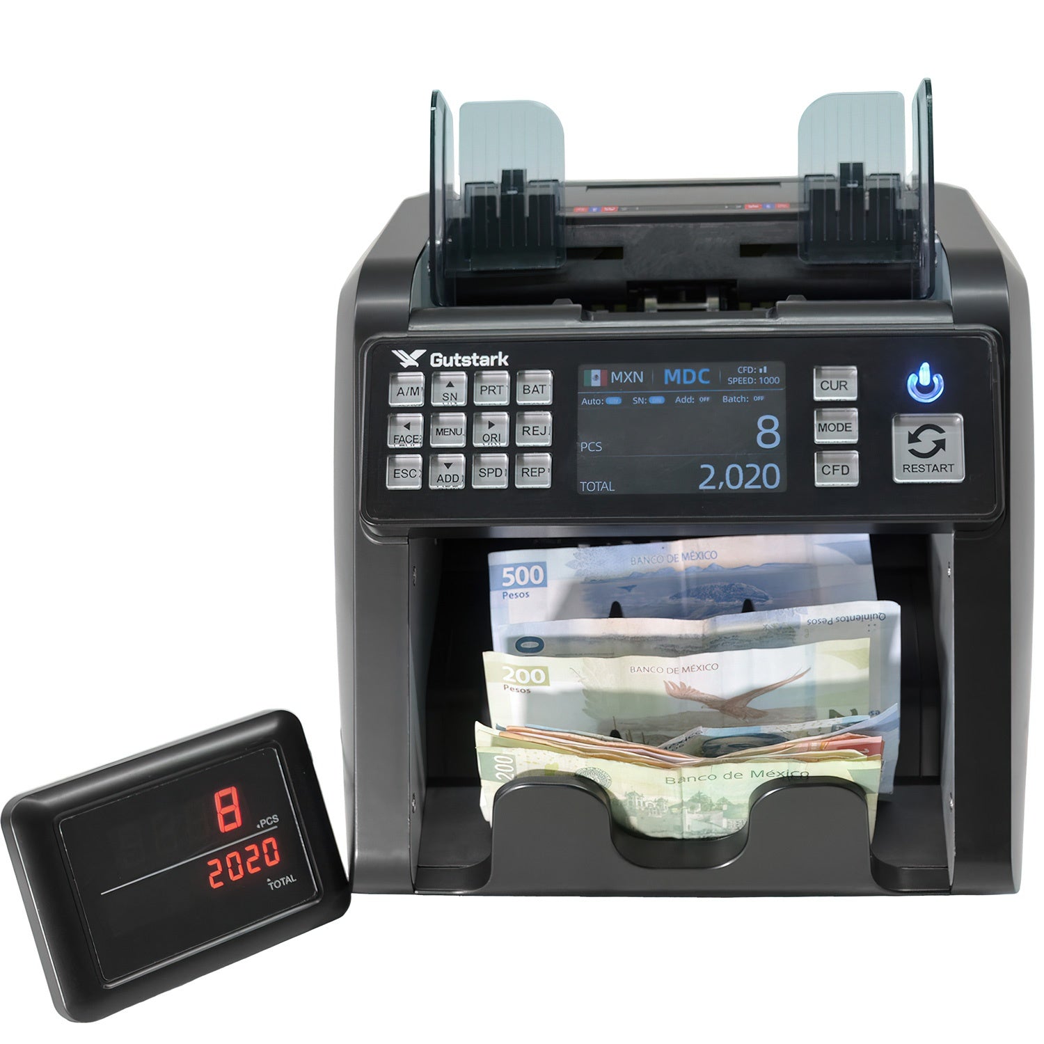 Contadora Profesional 1200 Billetes X Minuto Multidivisa