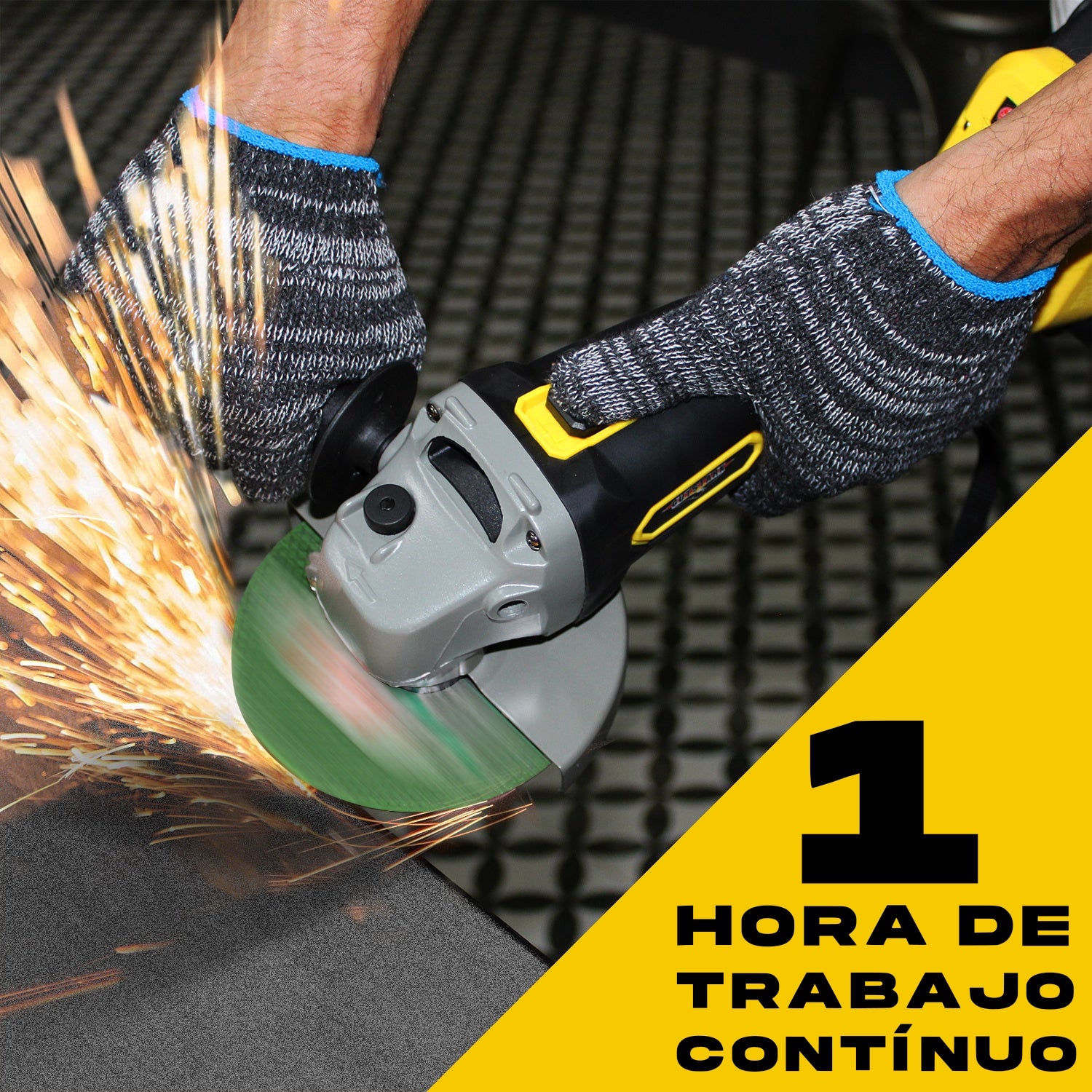 Esmeriladora Angular Inalámbrica 3ah Sin Escobillas 9000rpm
