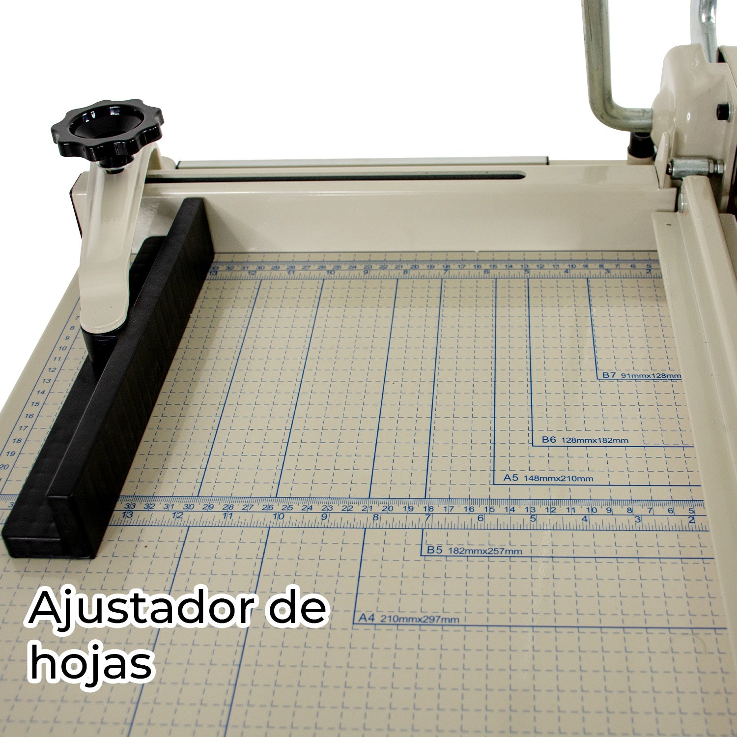 Guillotina Cortadora Industrial A3 450 Hojas Uso Rudo 17' Color Beige