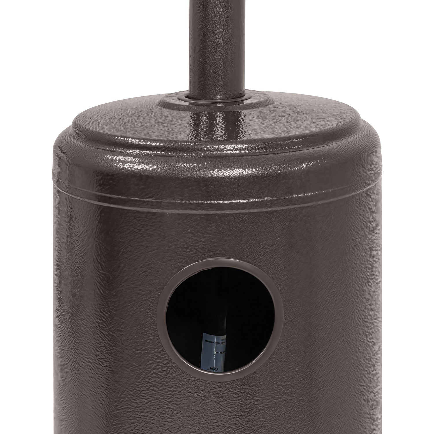 Calefactor Exterior Gas Lp Acero Inox Calenton Hongo Patio Color Café