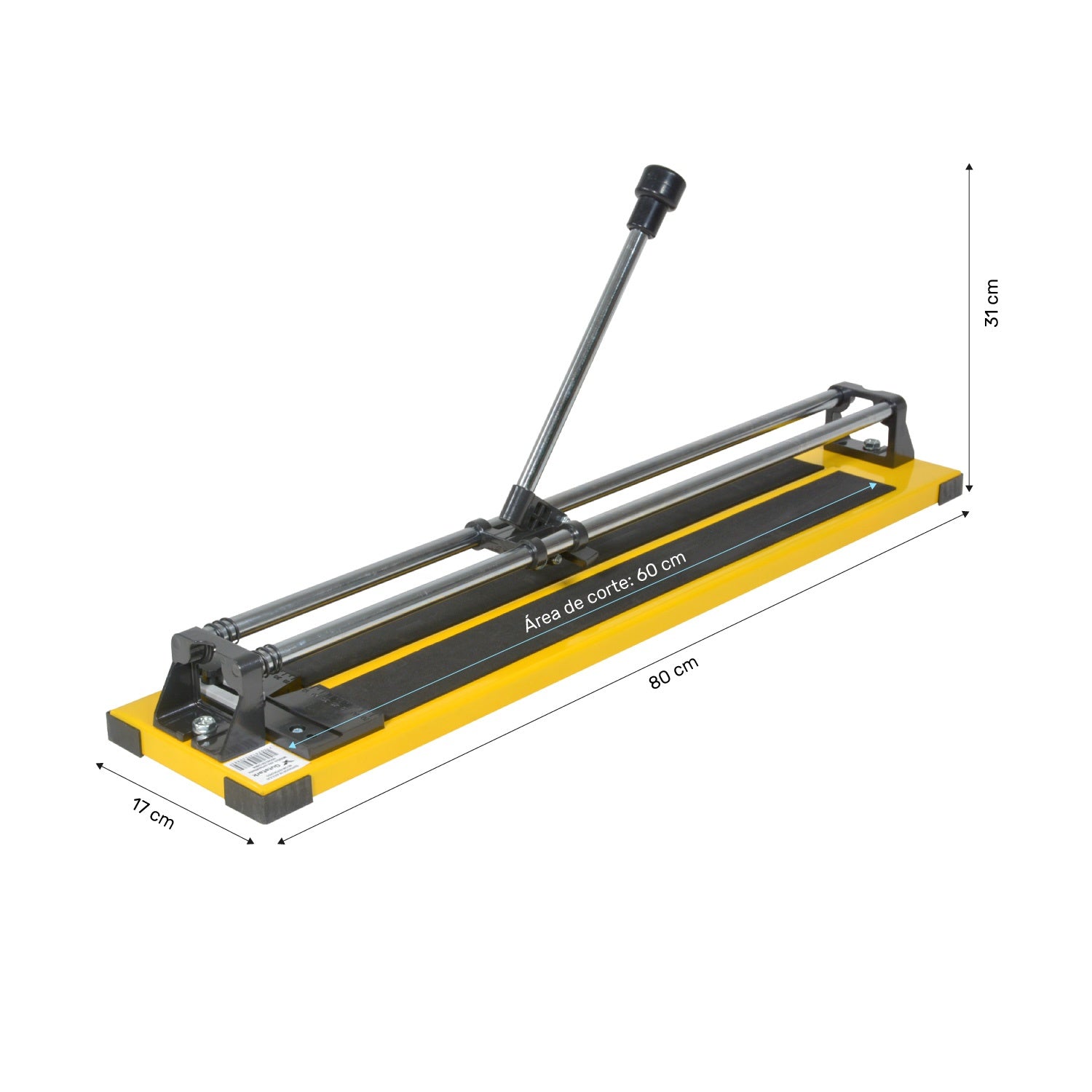 Cortadora De Azulejo Loseta Piso Ceramico 60 Cm Espesor 12mm