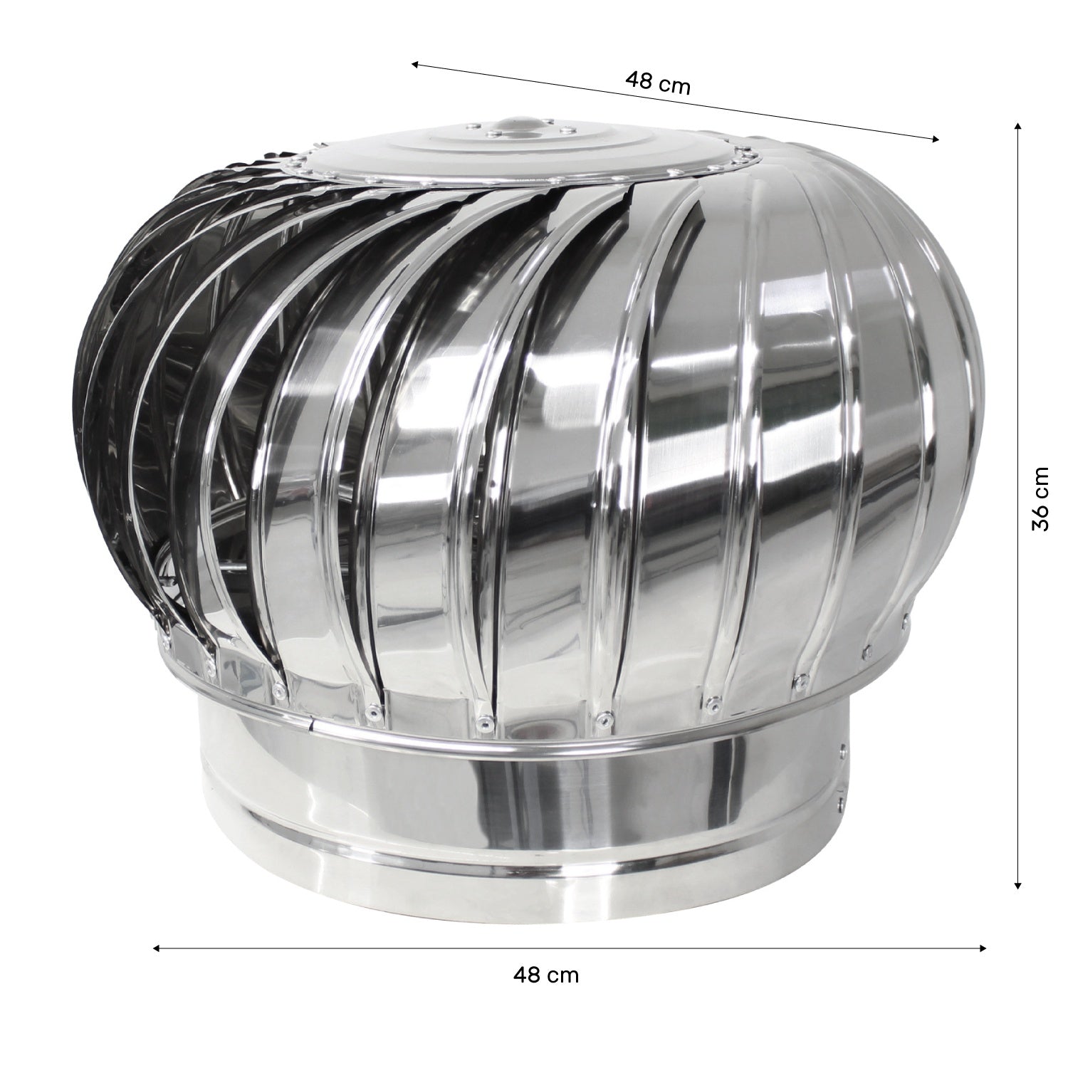 Estractor Tipo Cebolla De Aluminio 10 Pz 17 Garganta 14
