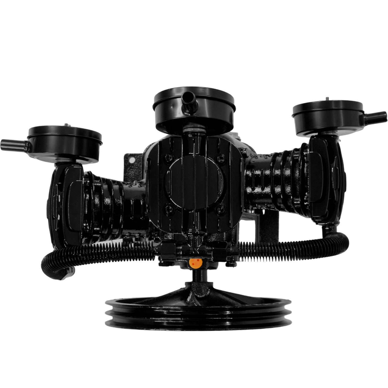 Cabezal Para Compresor 4hp 3 Cilindros En W 115 Psi 1050 Rpm