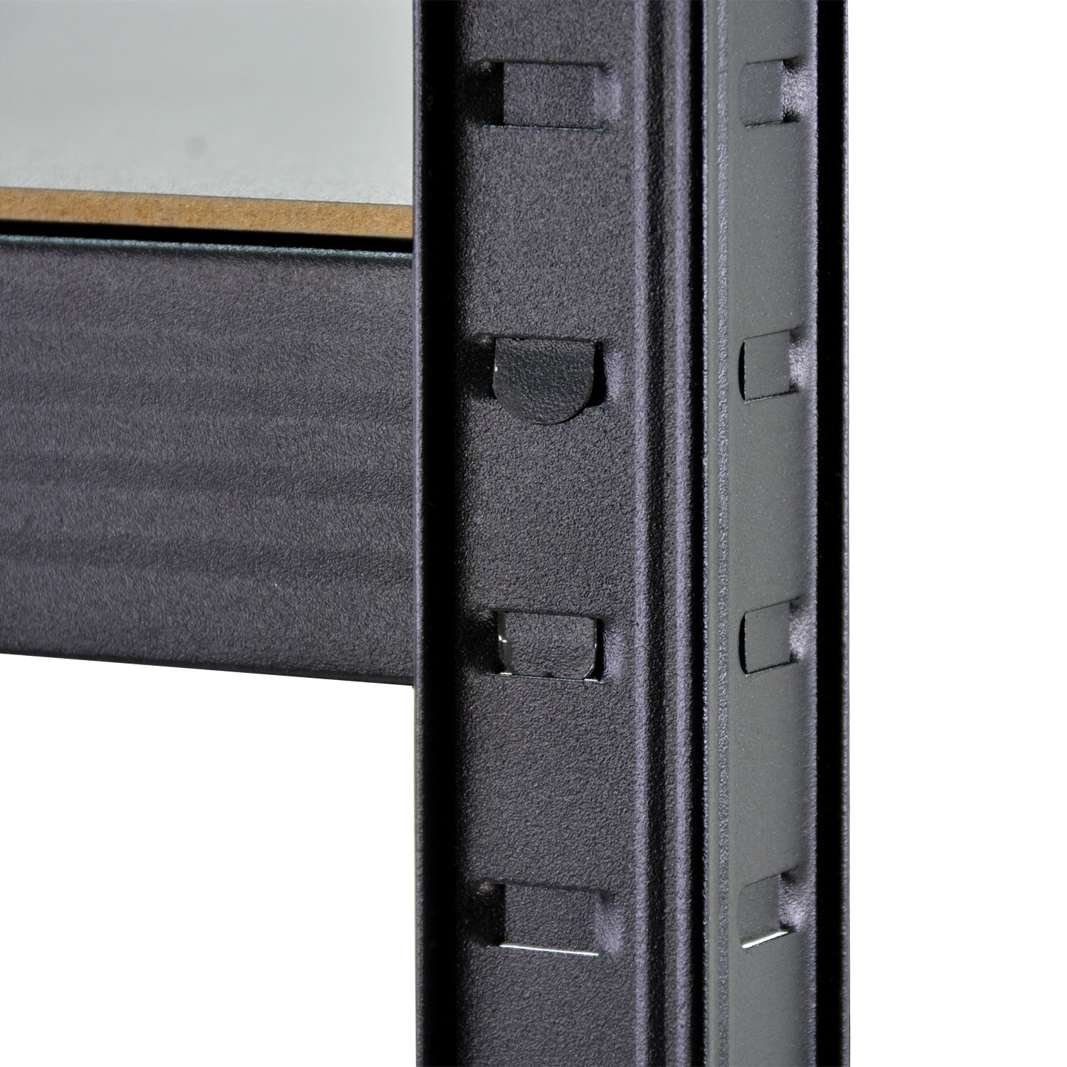 Estante Anaquel Rack Repisas 5 Niveles Metalico 180x39x89 Cm Color Negro