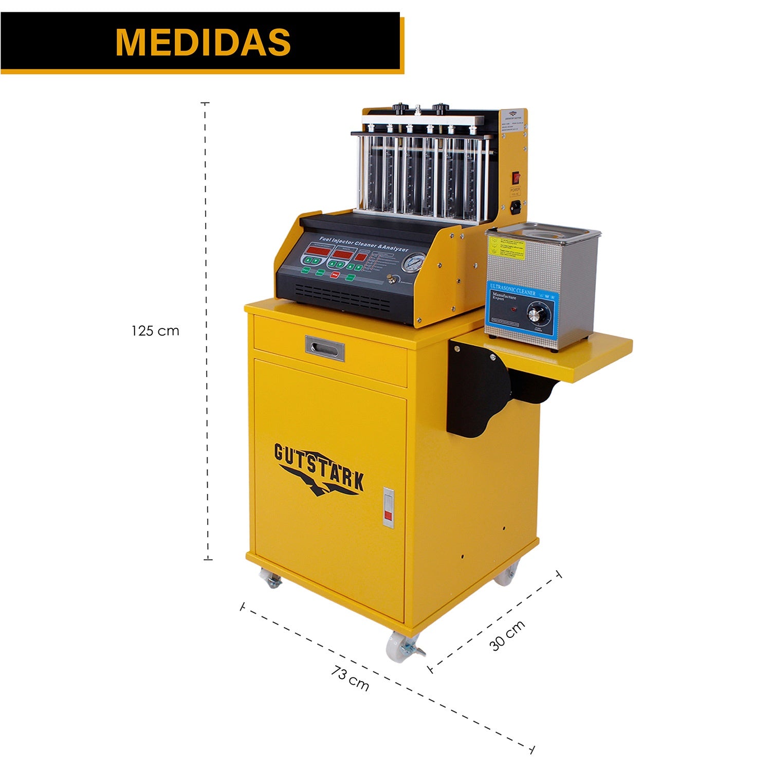 Laboratorio Inyectores 6 Cilindros Tina Ultrasonica Limpieza