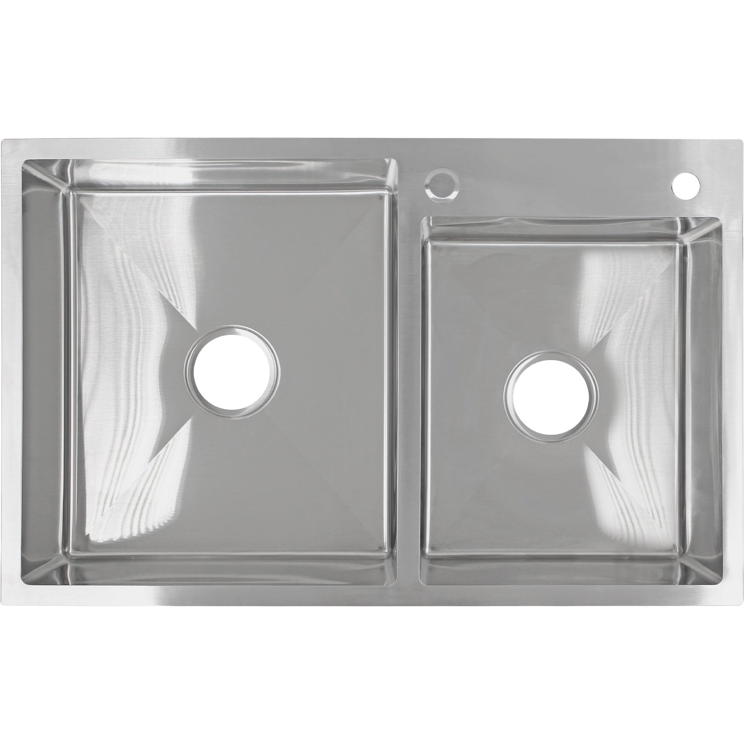Fregadero Tarja Acero Inox 2 Tinas Anti-ruido + Escurridor