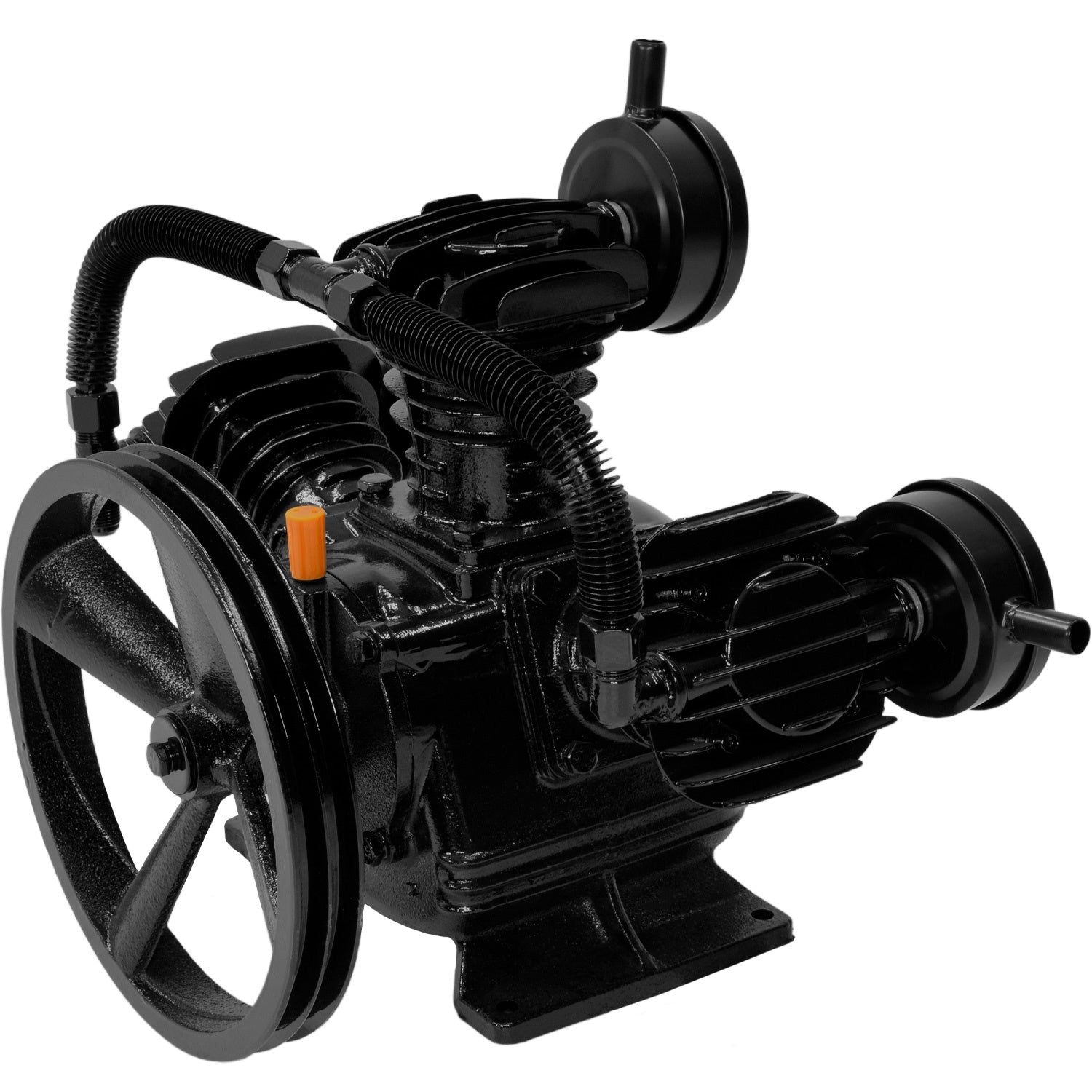 Cabezal Para Compresor 4hp 3 Cilindros En W 115 Psi 1050 Rpm