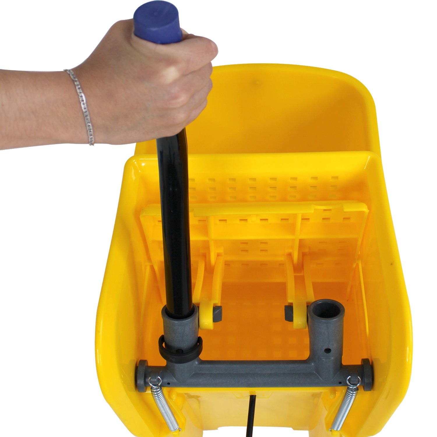 Cubeta Exprimidora Carrito 20 Lt Litros Plastico Ruedas