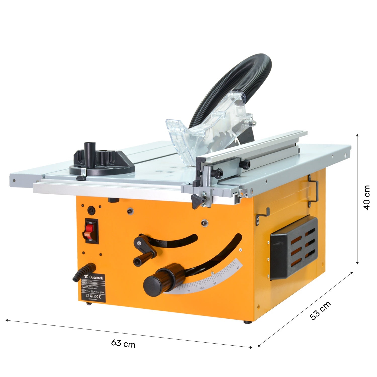 Sierra De Mesa Portatil 1800w 5000 Rpm Mesa Extensible