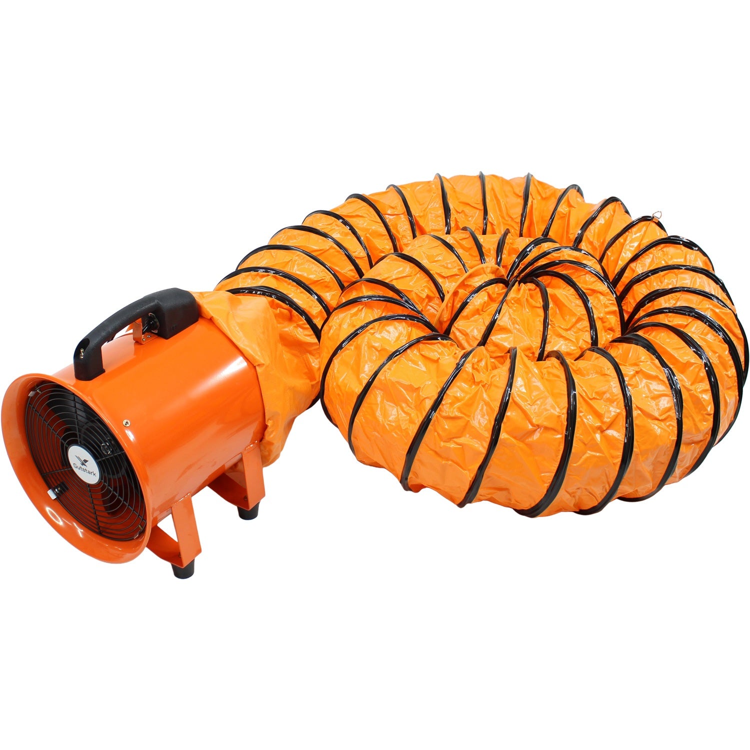Extractor Aire Industrial 8 Pulgadas Humo 1800m3/h Ducto 5m