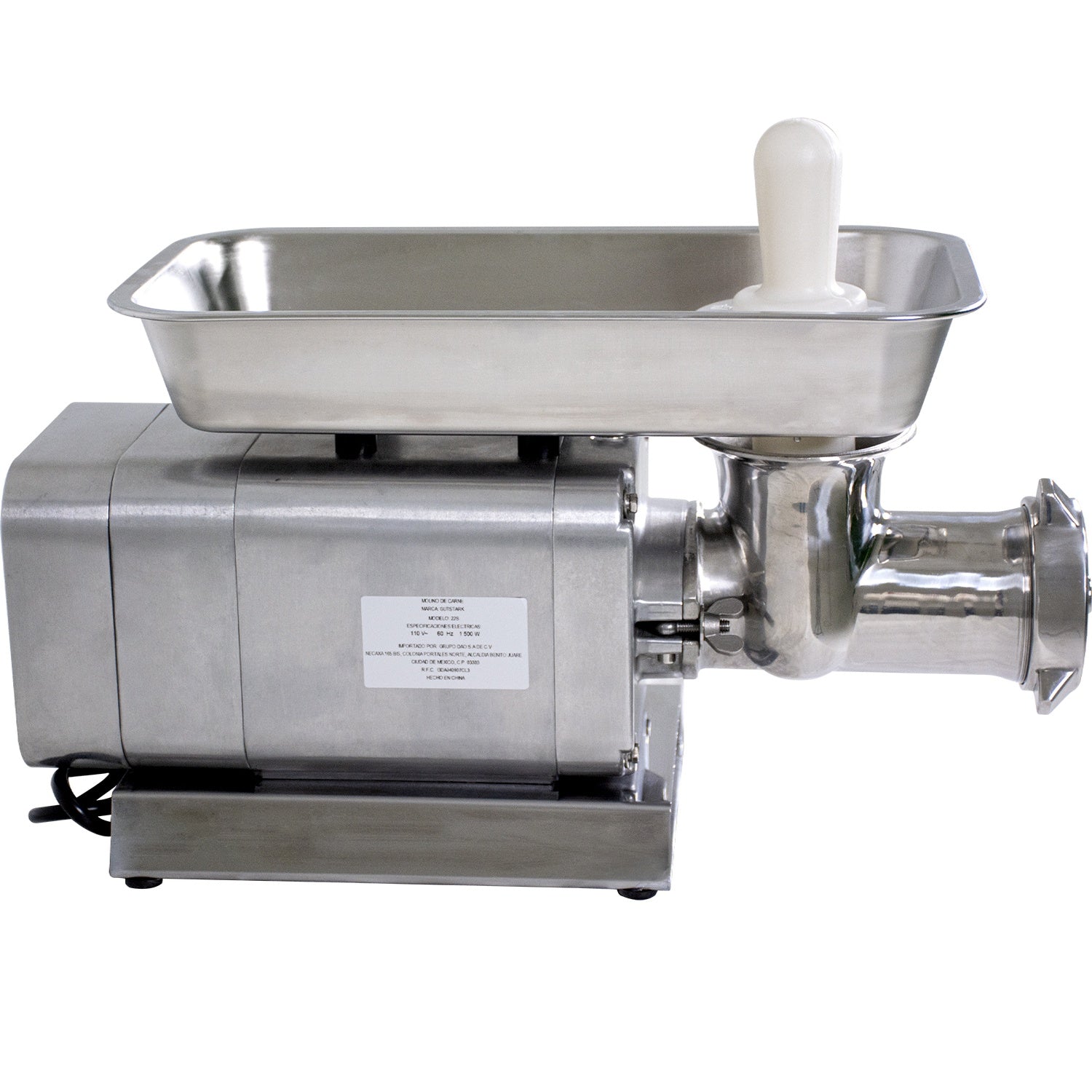 Molino Carne 2 Hp Moledor Embutidos Embutidora Muele Hueso