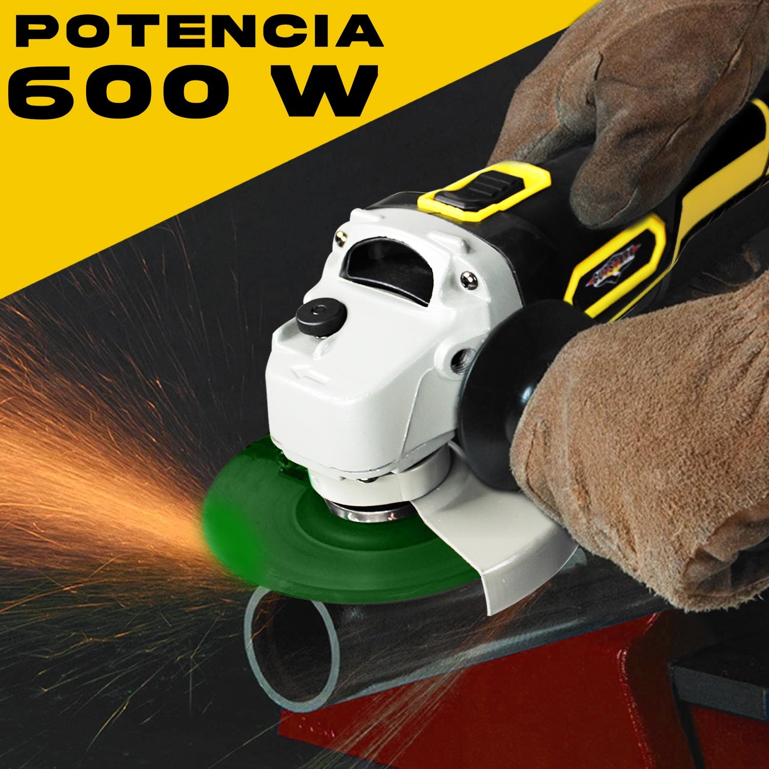 Esmeriladora Angular Inalámbrica 3ah Sin Escobillas 9000rpm