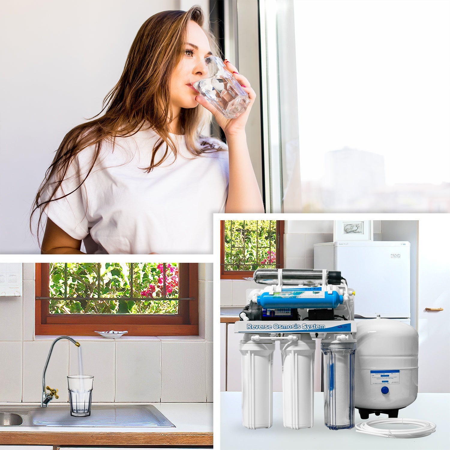 Filtro Osmosis Inversa 7 Etapas 100gpd Lampara Uv + Equipo