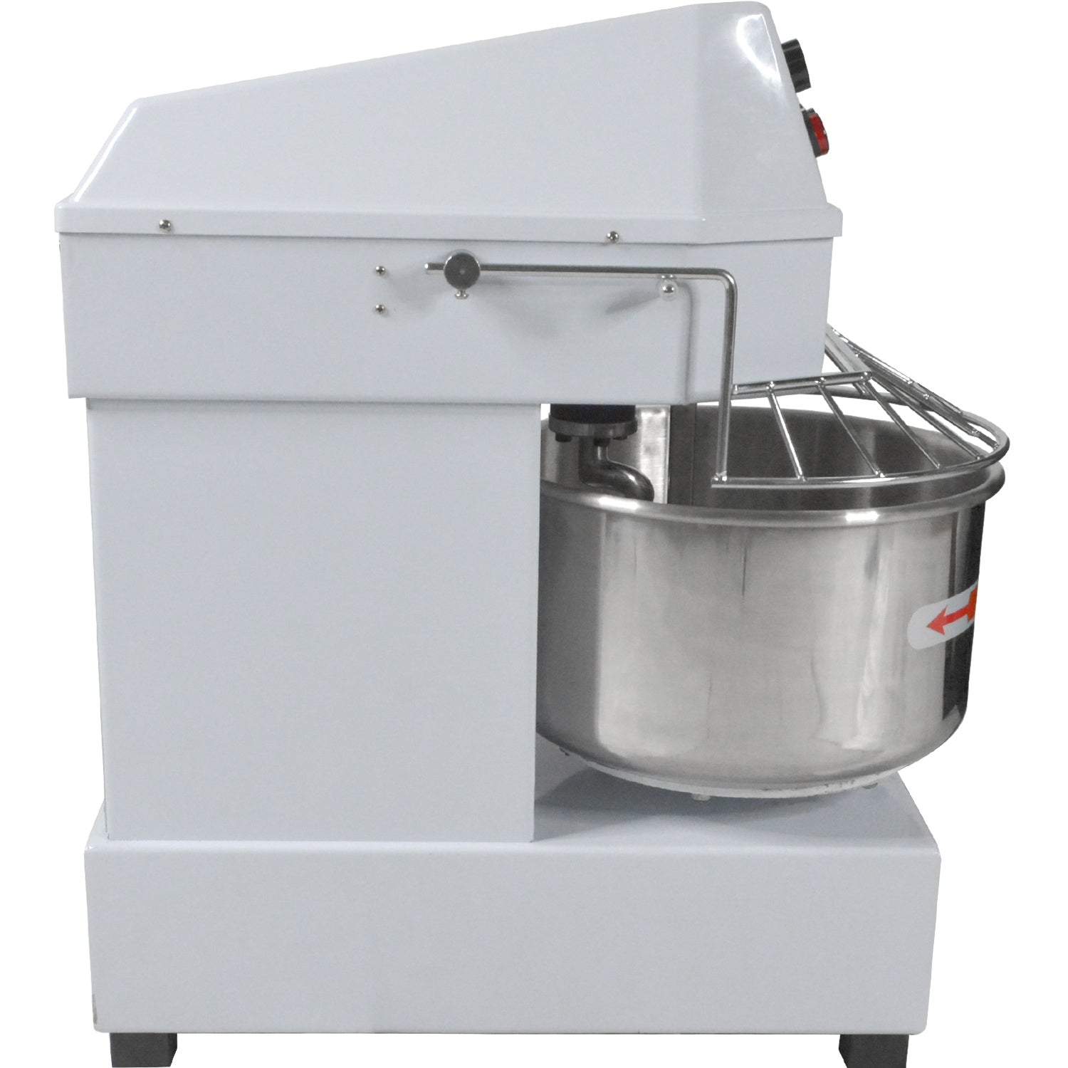 Amasadora Industrial de 20 litros con Tazon de Acero Inoxidable