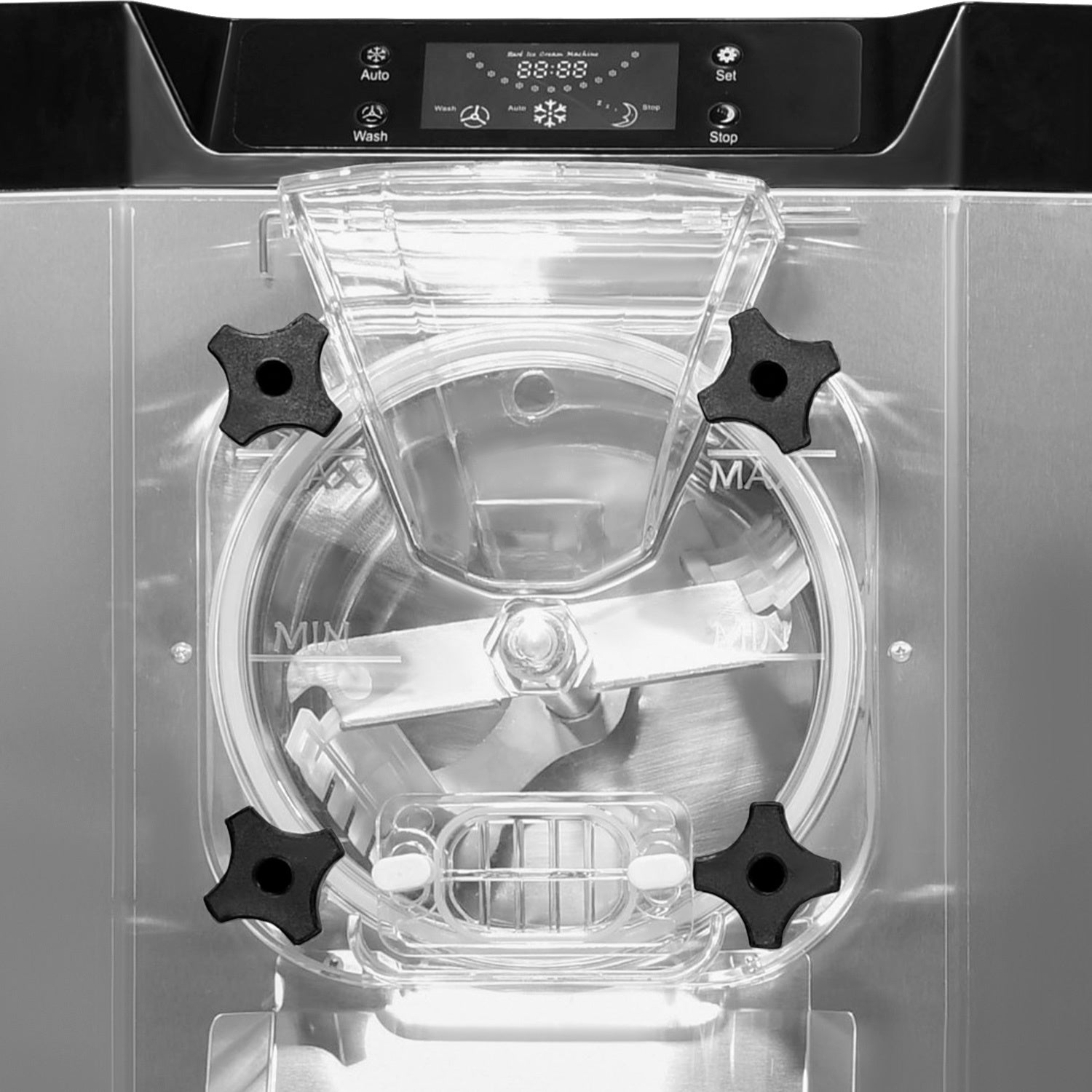 Maquina Helado Nieve Duro Industrial 20l Sobre Mesa 2000w