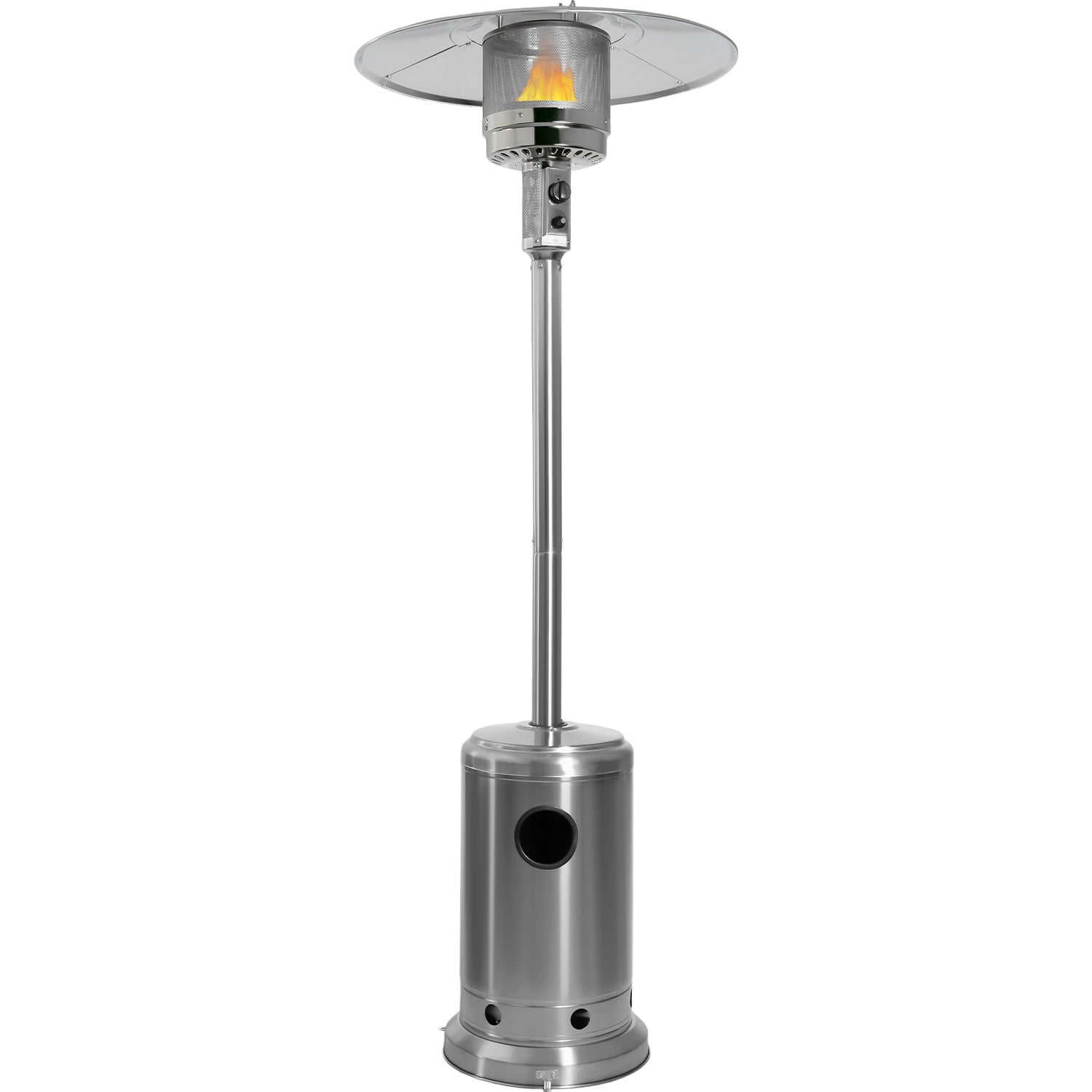 Calefactor Exterior Gas Lp Acero Inox Calenton Hongo Patio