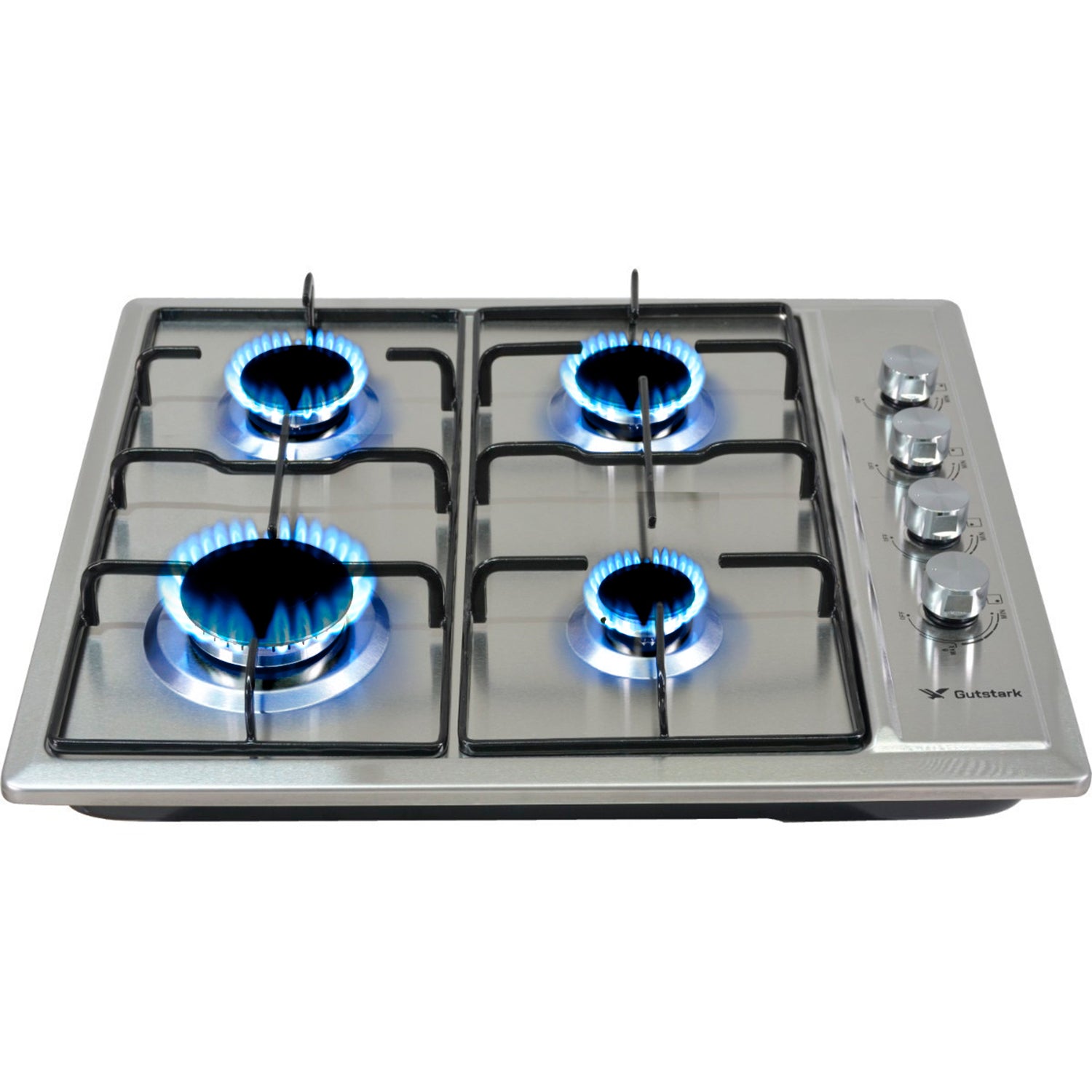 Parrilla A Gas Lp Y Natural 4 Quemadores 58.5 X 50.5 X 9 Cm