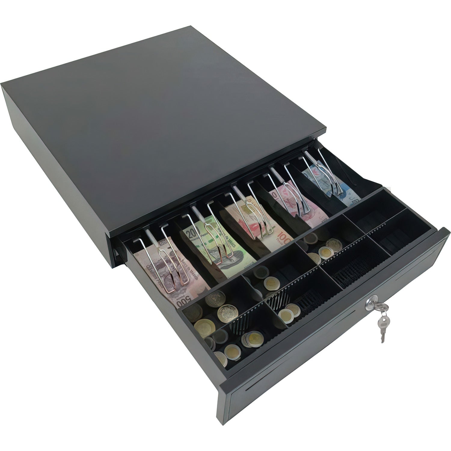 Cajon Dinero Metalico Caja Automatica Punto De Venta Rj11
